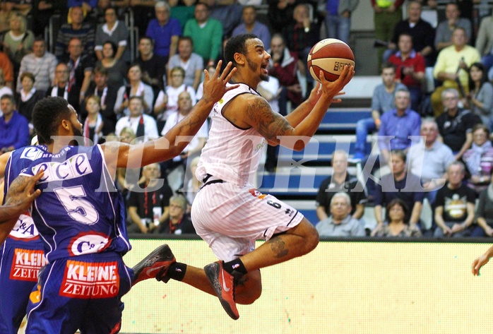 Basketball ABL 2015/16 Grunddurchgang 7.Runde Güssing Knights vs Kapfenberg Bulls