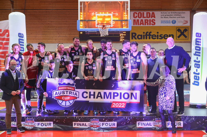 Basketball Austria Cup 2021/22, Finale Oberwart Gunners vs. BC Vienna


