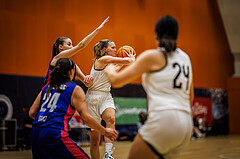 Basketball, Win2Day Basketball Damen Superliga 2023/24, Grunddurchgang 3.Runde, Basket Flames, UBSC Graz, Lena Eichler (6)