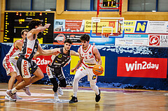 Basketball, win2day Basketball Superliga 2024/25, Grunddurchgang 12.Runde, Traiskirchen Lions, Klosterneuburg Dukes, Aleksej Kostic (6)