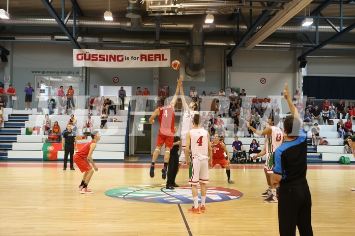 Basketball FIBA U18 European Championship Men 2015 DIV B Team Portugal vs. Team Austria


