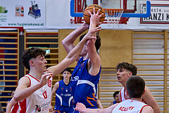 Basketball Superliga 2024/25, SLMU16 Traiskirchen Lions vs. FCN Baskets Wels


