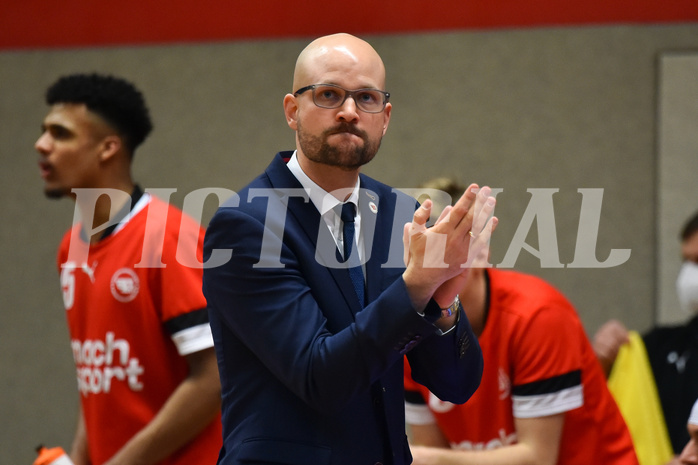 Basketball Superliga 2021/22, Grunddurchgang 18. Runde Flyers Wels vs. Oberwart