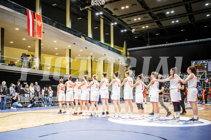 Basketball, FIBA Women´s Eurobasket Qualifiers 2023, , Österreich, Montenegro, Team Austria