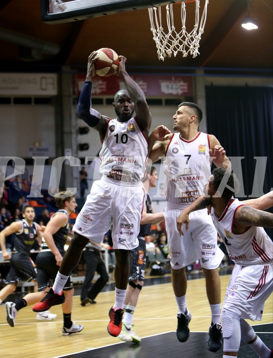 Basketball ABL 2015/16 Grunddurchgang 22.Runde BC Vienna vs. GÃ¼ssing Knights


