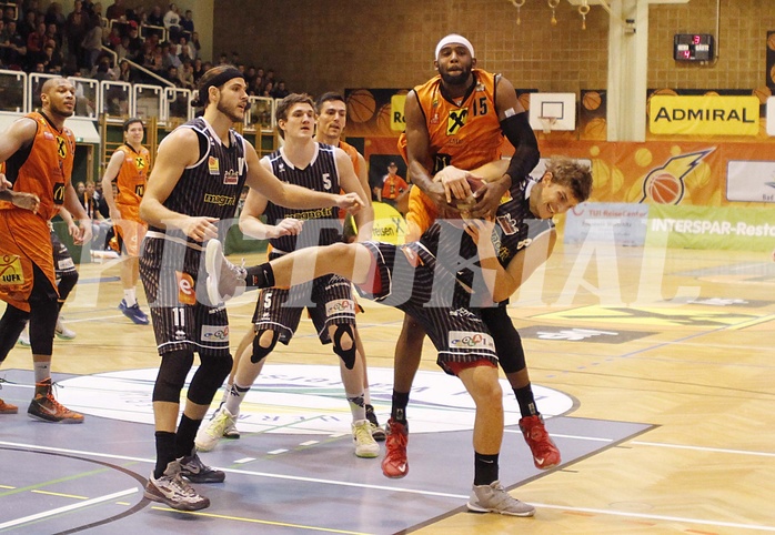 Basketball ABL 2015/16 Grunddurchgang 14.Runde  Fürstenfeld Panthers vs Güssing Knights
