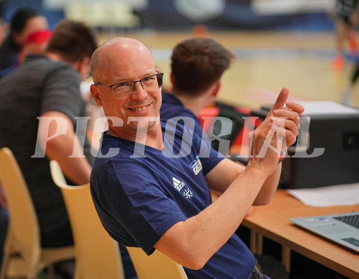 Basketball Superliga 2024/25, Playoffs, Viertelfinale Spiel 1 Oberwart Gunners vs. Kapfenberg Bulls