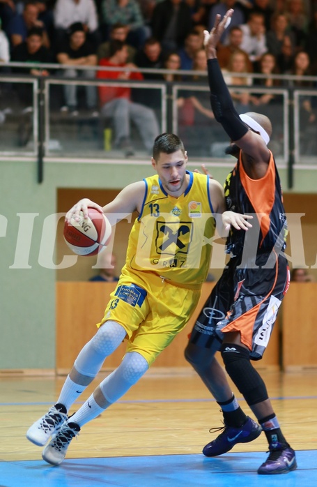 18.10.2015 Basketball ABL 2015/16 Grunddurchgang 7.Runde UBSC Graz vs. F?rstenfeld Panthers


