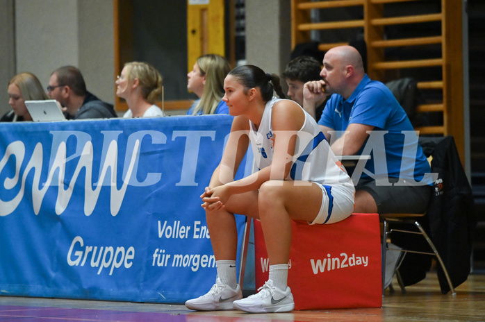 Basketball Superliga 2024/25, Grunddurchgang 1.Runde, DBB Wels vs Basket Flames Women,

