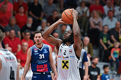 Basketball Superliga 2024/25, Playoff, Viertelfinale Spiel 3, Flyers Wels vs BBC Nord Dragonz,
