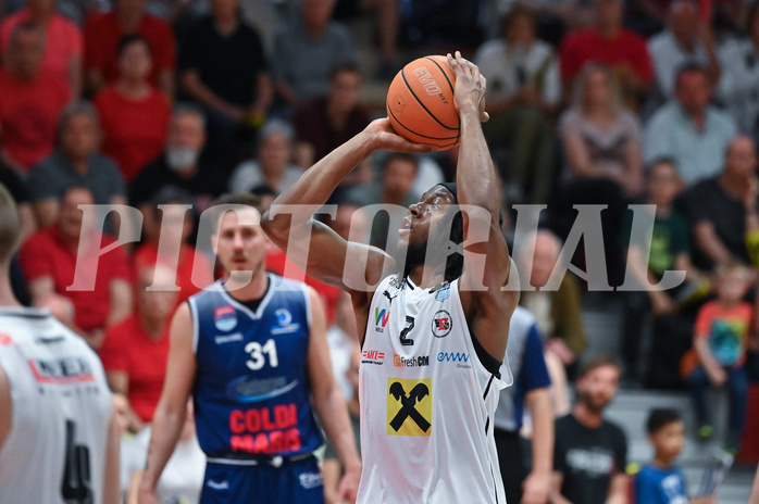 Basketball Superliga 2024/25, Playoff, Viertelfinale Spiel 3, Flyers Wels vs BBC Nord Dragonz,