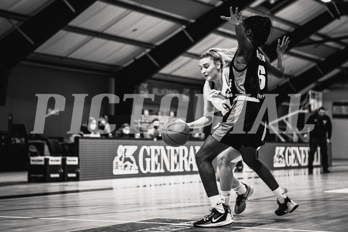 Basketball Basketball Damen Superliga 2021/22, Grunddurchgang 12.Runde Vienna D.C. Timberwolves vs. UBSC-DBBC Graz
