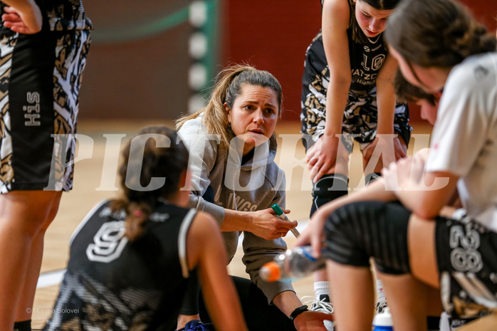 01.03.2025 Österreichischer Basketballverband 2024/25, SLWU16 WAT 3 Capricorns vs. VKL Vikings Swans