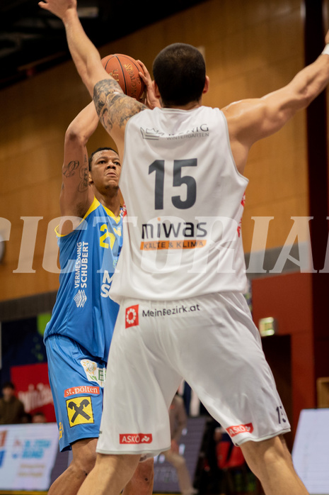 Basketball, Basketball Superliga 2022/23, Grunddurchgang Runde 18, Kapfenberg Bulls, SKN St. P