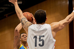 Basketball, Basketball Superliga 2022/23, Grunddurchgang Runde 18, Kapfenberg Bulls, SKN St. P