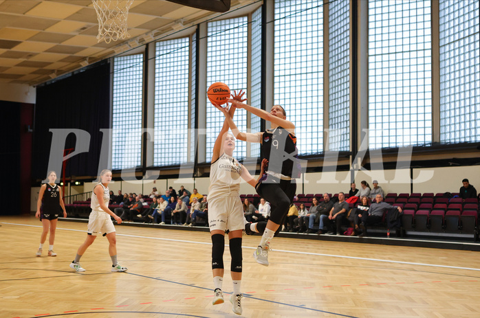 Basketball Damen Superliga 2023/24, Grunddurchgang Runde 4 Basket Flames vs. Vienna United


