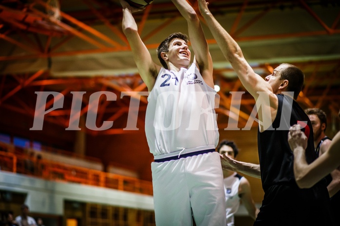 Basketball, 2.Bundesliga, Grunddurchgang 18.Runde, BBC Nord Dragonz, Mistelbach Mustangs, Lukas Knor (21)