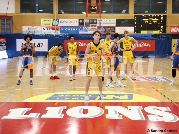 Basketball Zweite Liga 2024/25, Grunddurchgang 8.Runde Traiskirchen Lions NextGen vs. BBU Salzburg