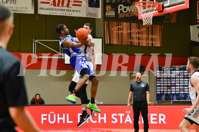 Basketball Superliga 2021/22, Viertelfinale Spiel 2, Flyers Wels vs Swans Gmunden
