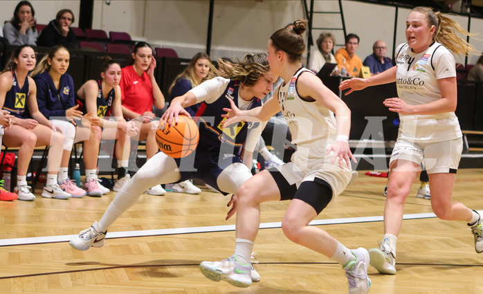 Basketball Damen Superliga 2023/24, Grunddurchgang 8.Runde Basket Flames vs. SKN St.Pölten


