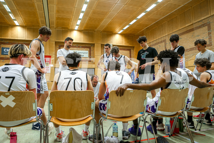 13.04.2025 Österreichischer Basketballverband 2024/25, SLMU19, Vienna United vs. SG Salzkammergut