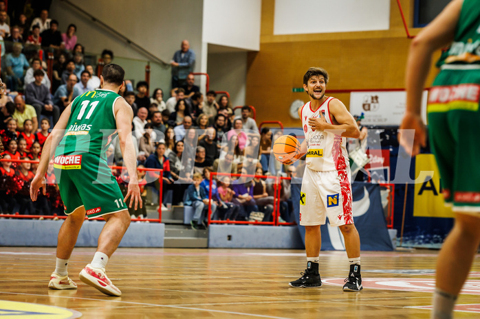 Basketball, win2day Basketball Superliga 2024/25, Grunddurchgang 1.Runde, Traiskirchen Lions, Kapfenberg Bulls, 