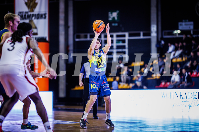 Basketball, Win2Day Superliga 2024/25, Grunddurchgang 2.Runde, BC Vienna, UBSC Graz, Elias Podany (10)