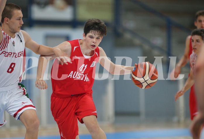 Basketball Nationalteam MU16 2015 U16 Team Austria vs. U18 Team Portugal


