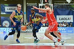 Basketball, Superliga 2024/25, Grunddurchgang 14.Runde, Flyers Wels vs. UBSC Graz,
