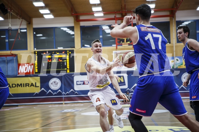 Basketball, Admiral Basketball Superliga 2019/20, Grunddurchgang 7.Runde, Traiskirchen Lions, D.C. Timberwolves, Jan Razdevsek (4)