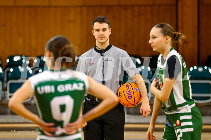 07.12.2024 Österreichischer Basketballverband 2024/25, SLWU14, Basket Flames UNION vs. UBI Graz

