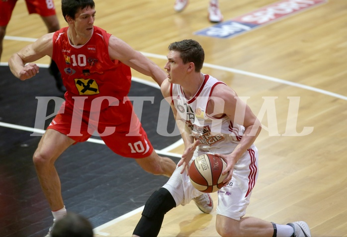 Basketball ABL 2016/17, Playoff VF Spiel 3 BC Vienna vs. WBC Wels


