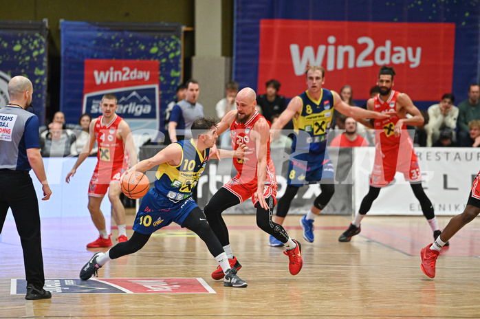 Basketball, Superliga 2024/25, Grunddurchgang 14.Runde, Flyers Wels vs. UBSC Graz,