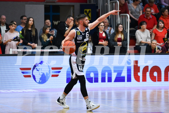 Win2Day Basketball Superliga 2022/23, Playoff,
Semifinale Spiel 4, Flyers Wels vs Swans Gmunden,