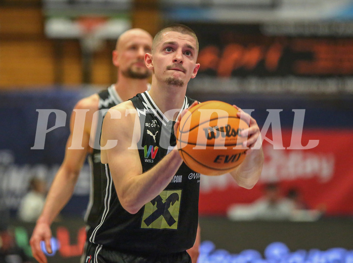 Basketball Superliga 2023/24, 3.Plazierungsrunde Gmunden Swans vs. Flyers Wels


