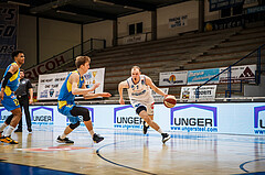 Basketball, bet-at-home Basketball Superliga 2020/21, Platzierungsrunde, 8. Runde, Oberwart Gunners, SKN St. Pölten, Sebastian Käferle (7)
