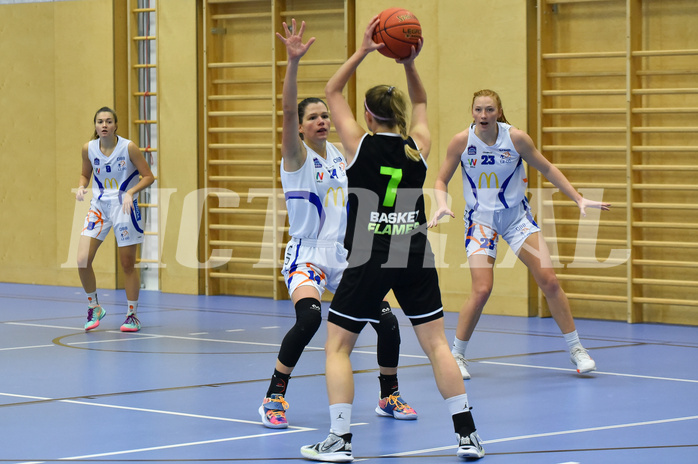 Basketball Superliga 2021/22, Grunddurchgang 6.Runde,
DBB LZ OÖ vs Basket Flames

