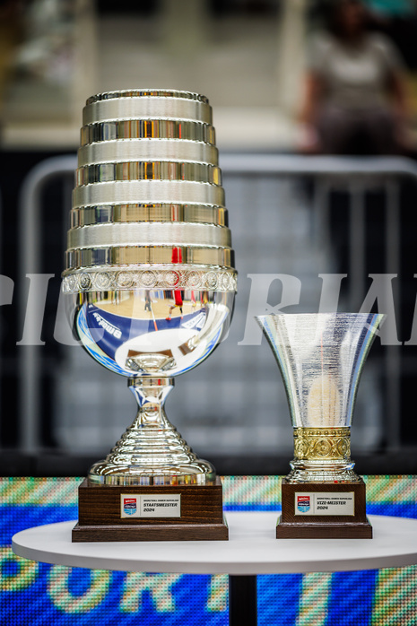 Basketball, Win2Day Basketball Damen Superliga 2023/24, Playoff, Finale Spiel 3, SKN St. Pölten, UBI Graz, Pokal