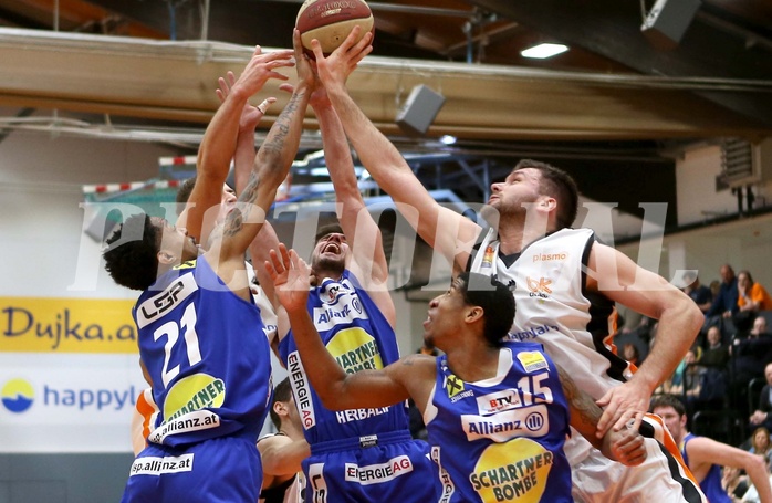Basketball ABL 2015/16 Grunddurchgang 25.Runde BK Dukes Klosterneuburg vs. Gmunden Swans


