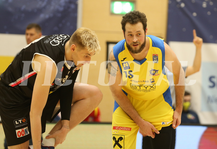 Basketball Superliga 20120/21, Grunddurchgang 7.Runde SKN St.Pölten vs. Flyers Wels