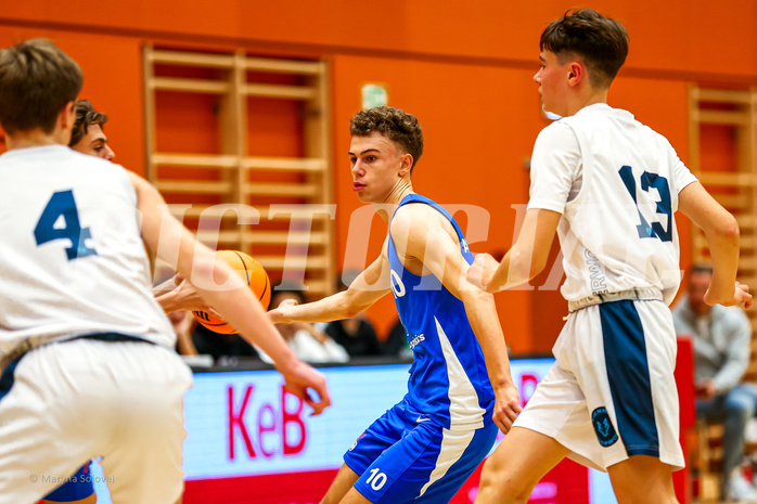 24.11.2024 Österreichischer Basketballverband 2024/25, SLMU16, Vienna Timberwolves vs. ATSE Graz