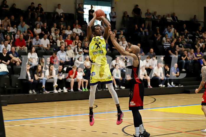 Basketball Superliga 2021/22, Playoffs, Halbfinale Spiel 2, UBSC Raiffeisen Graz vs BC GGMT Vienna