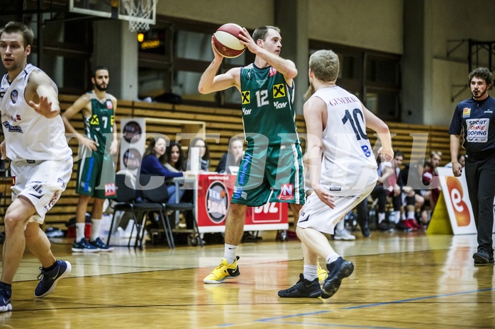 Basketball, ABL 2018/19, Basketball Cup 2.Runde, Mattersburg Rocks, Dornbirn Lions, Sebastian Gmeiner (12)