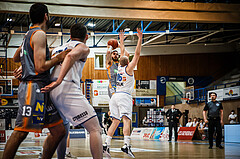 Basketball, bet-at-home Basketball Superliga 2021/22, Grunddurchgang Runde 16, Oberwart Gunners, Klosterneuburg Dukes, Eamonn Joyce (22)