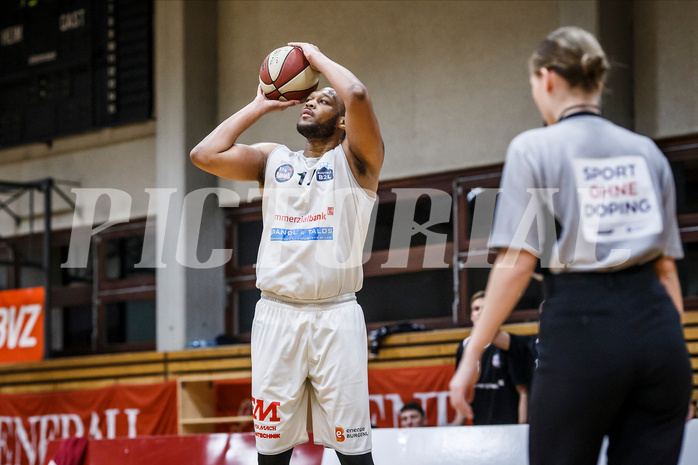 Basketball, Basketball Zweite Liga, Grunddurchgang 18.Runde, Mattersburg Rocks, UDW Alligators, Gary WARE (14)