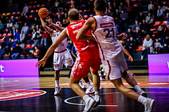Basketball, Win2Day Superliga 2024/25, Grunddurchgang 13.Runde, BC Vienna, Traiskirchen Lions, Mustafa Hassan Zadeh (5)