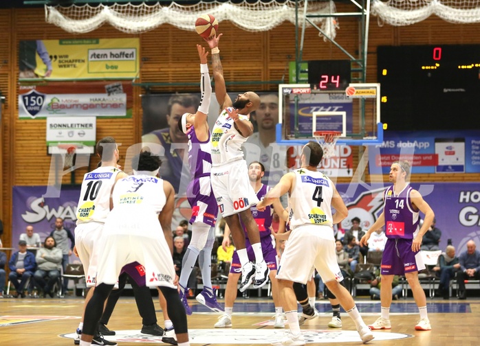 Basketball ABL 2018/19, Grunddurchgang 16.Runde Gmunden Swans vs. D.C. Timberwolves


