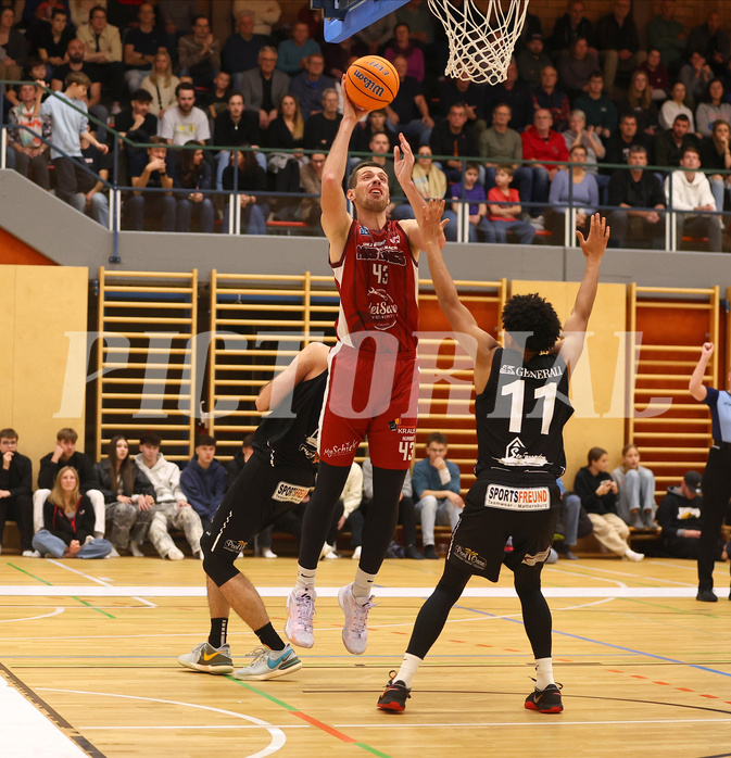 Basketball Zweite Liga 2024/25, Grunddurchgang 7.Runde Mistelbach Mustangs vs. Mattersburg Rocks


