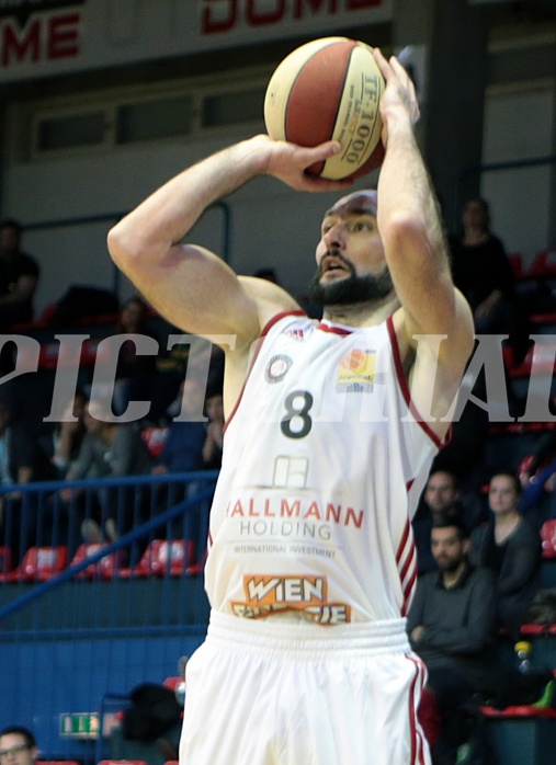 Basketball ABL 2015/16 Grunddurchgang 32.Runde BC Vienna vs Kapfenberg Bulls
