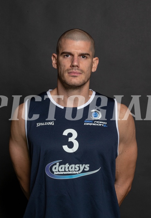 Basketball, 2.BL 2018/19, Media, BBC Nord Dragonz, Attila Hegedues (3)